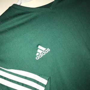 green adidas shirt